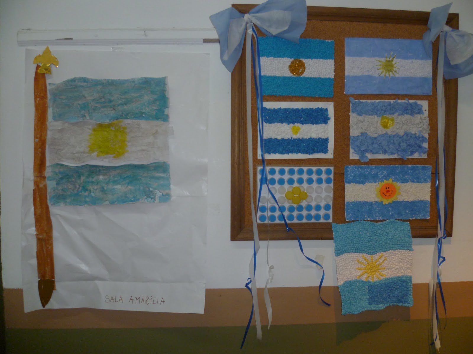 Socorritos: Adornamos el Jardín en el Día de la Bandera!