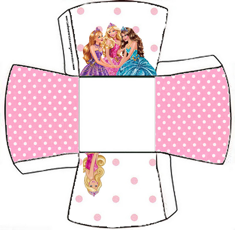 Barbie Princess Charm School Free Printable Boxes Oh My Fiesta! in