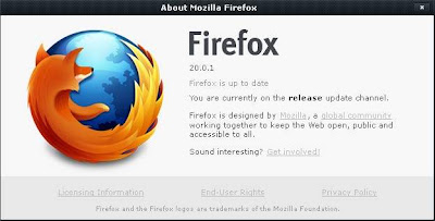 mozzila firefox versi 20.0.1