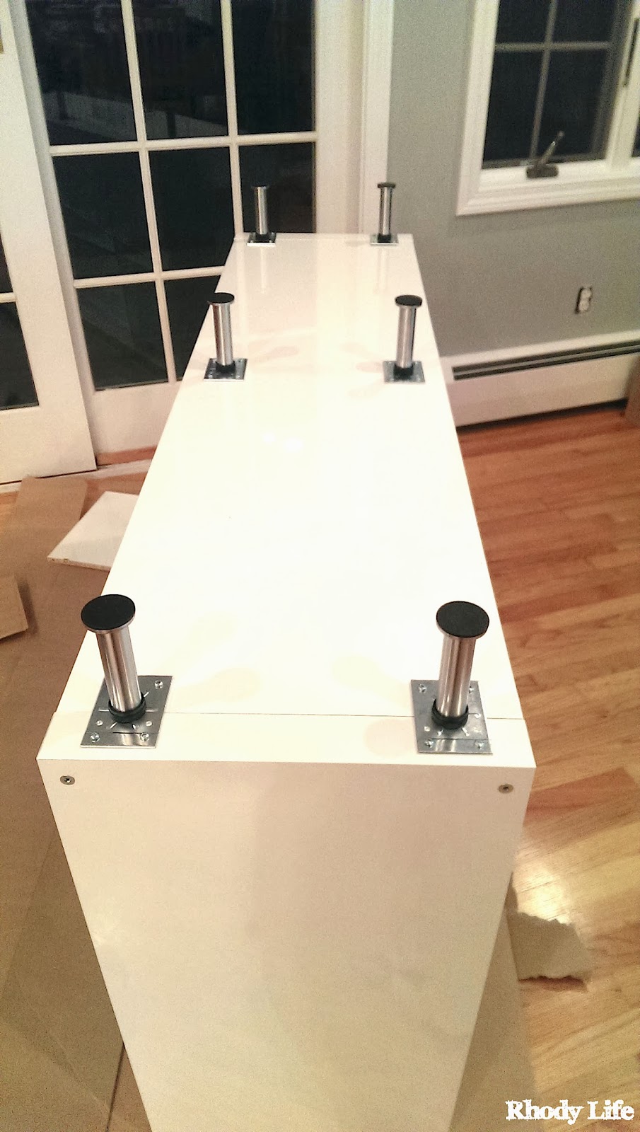 Rhody Life DIY Expedit Hack Wide Cubby and Legs