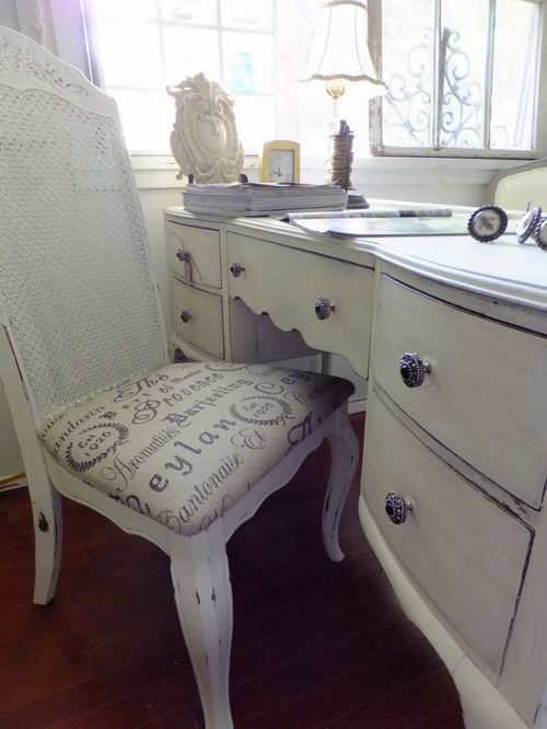 4 the love of wood SHABBY CHIC OFFICE FURNITURE