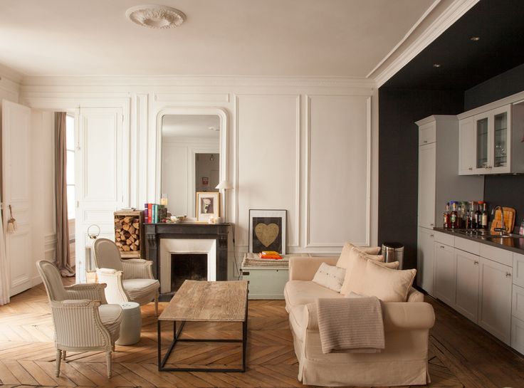 Bien chiné: interiores para seguir disfrutando juntos Salon cocina juntos