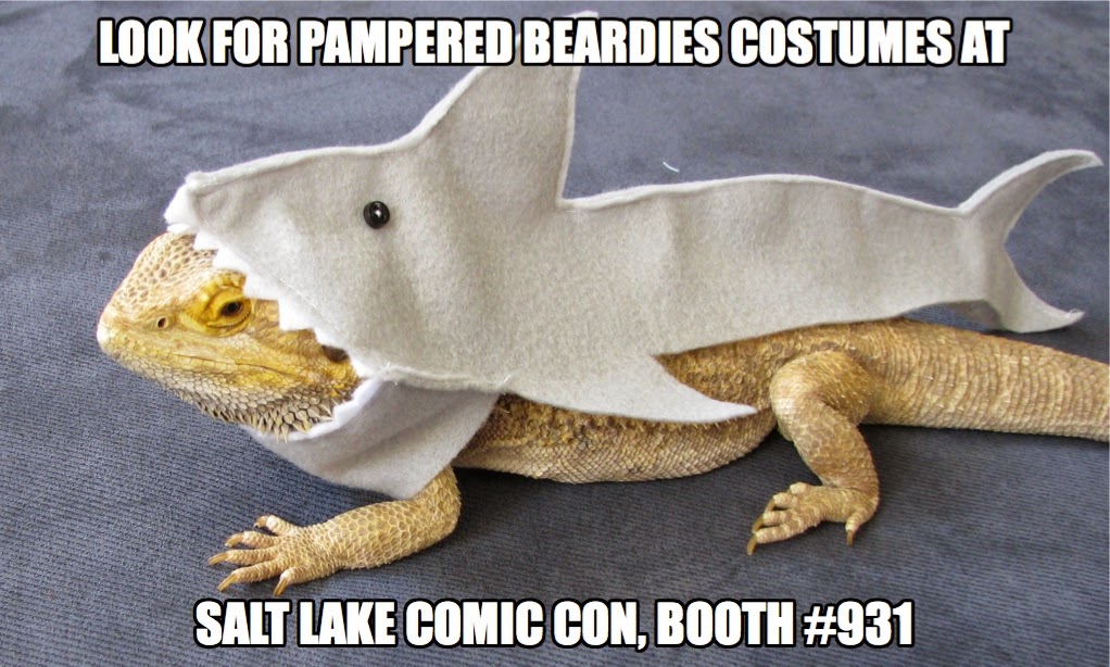 Sarah's Bearded Dragon Rescue: My Costumes are at Salt Lake Comic Con