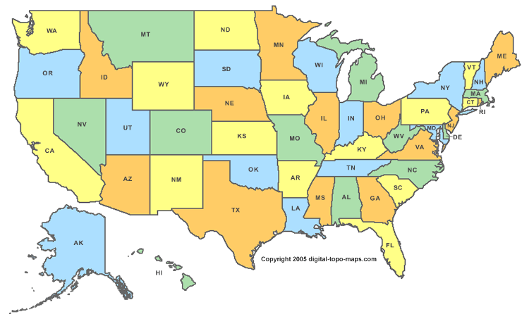 United States Map United States Map