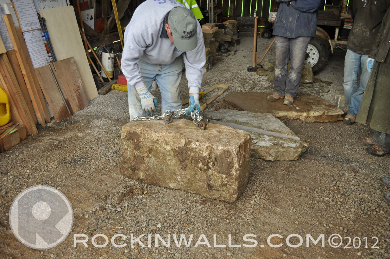 ROCKIN WALLS Tool Pin Lewis, Lifting Stones