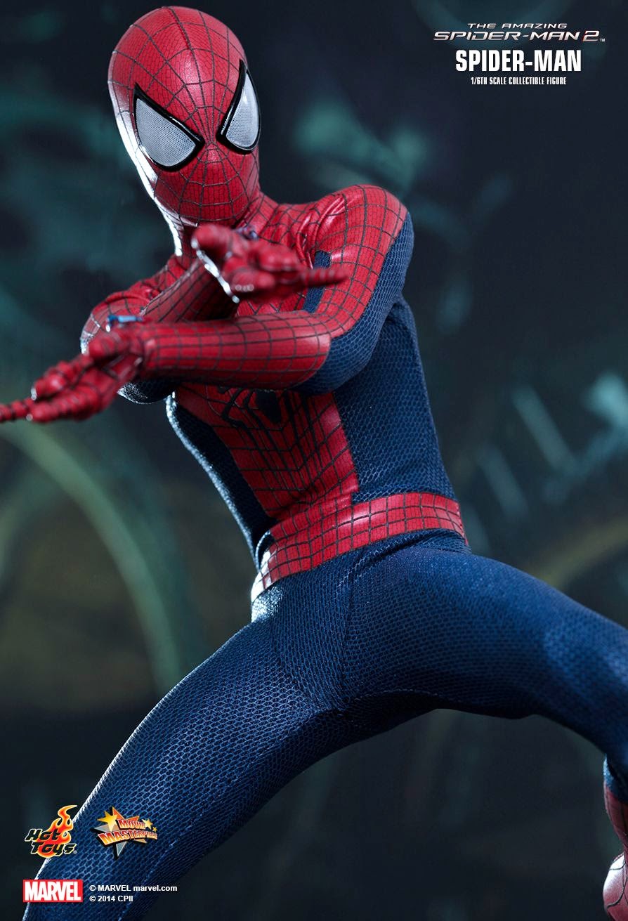 the amazing spider man 2 hot toys