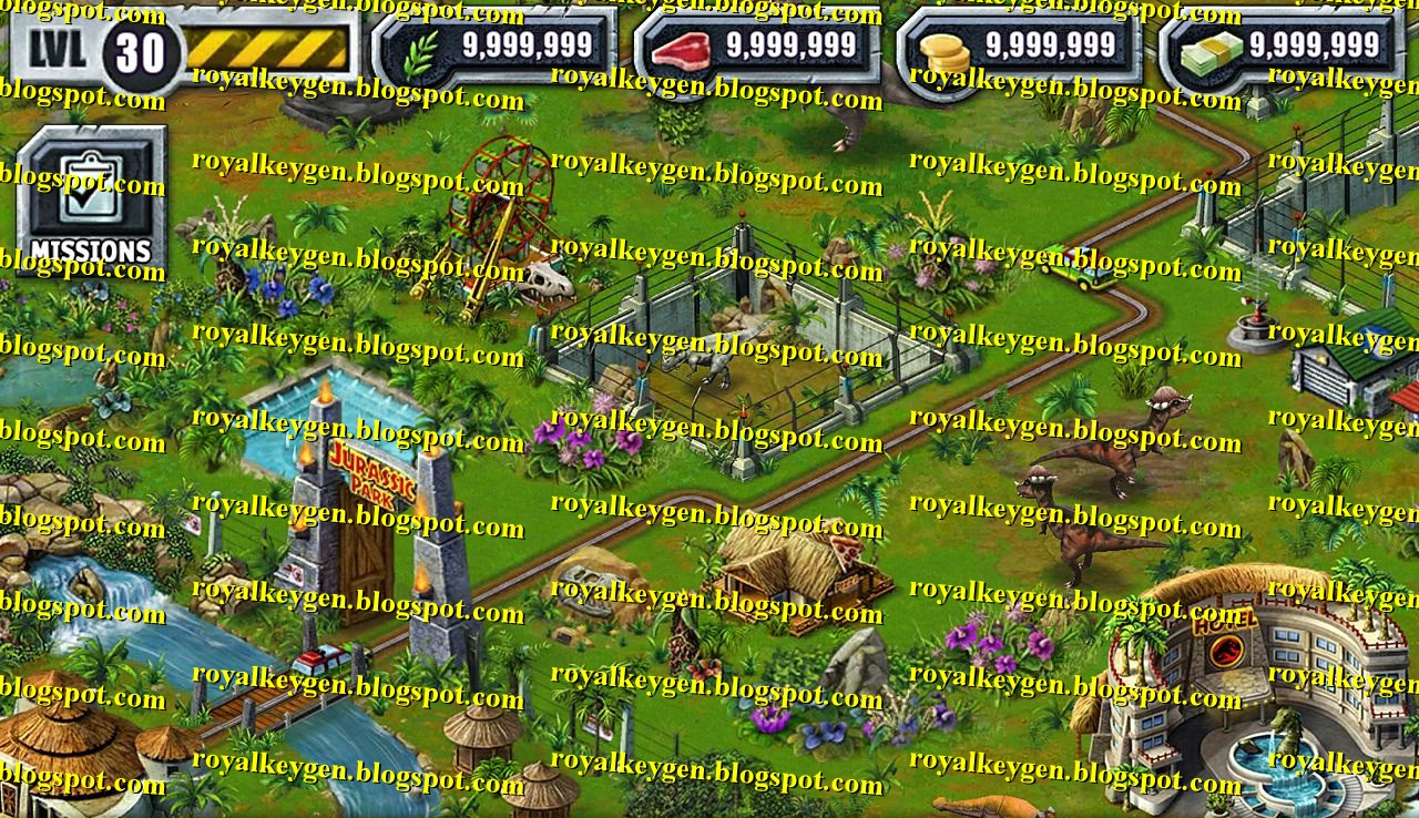 Jurassic Park Builder Cheats