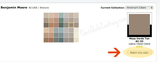 Cheri Quite Contrary: Comparing Paint Colors Between Companies?