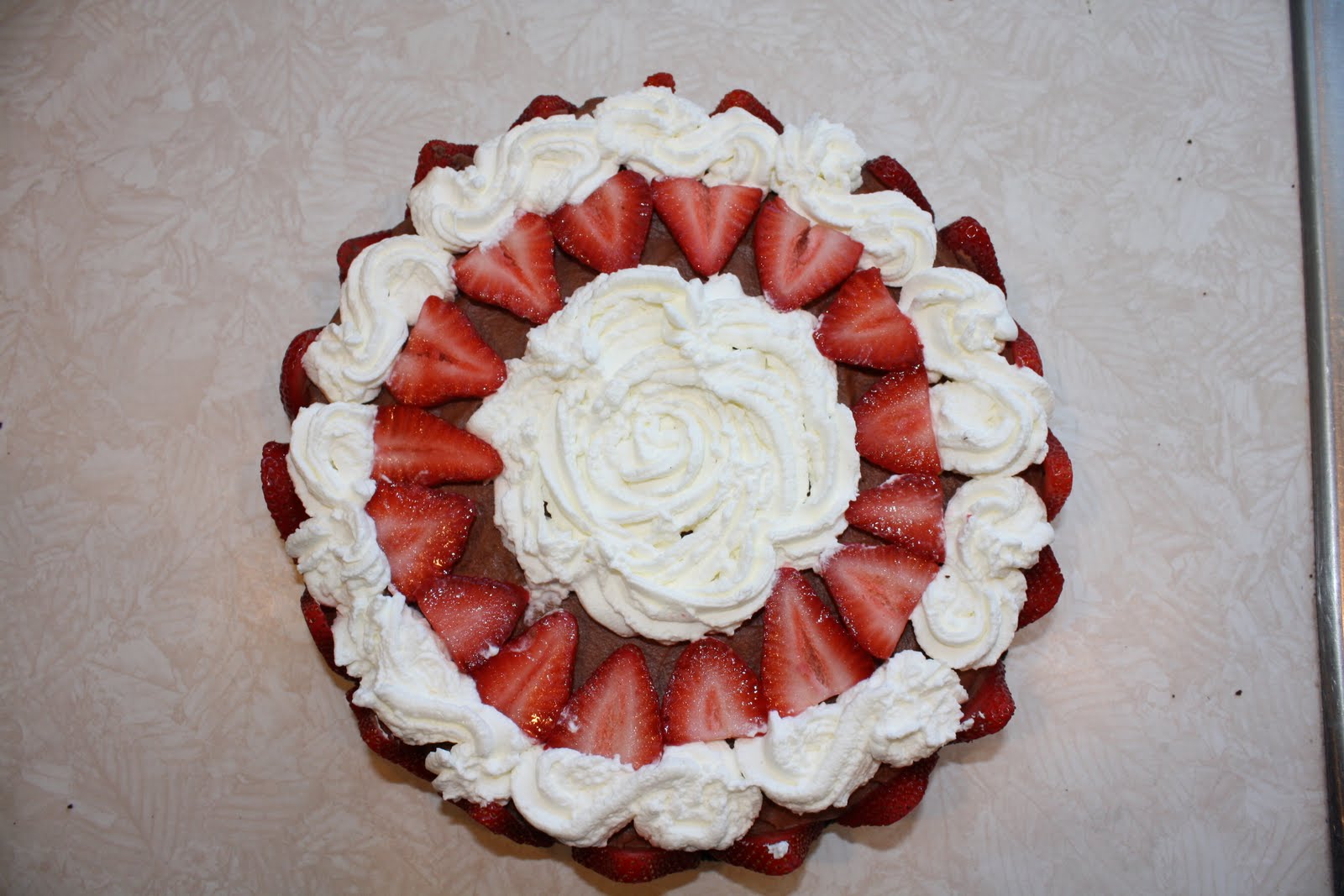 One Sweet Tooth StrawberryChocolate Mousse Cake