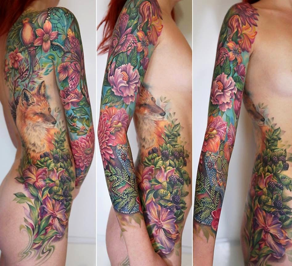 Rom+Azovsky+2 - Najpiękniejsze tatuaże: kobiece rękawy