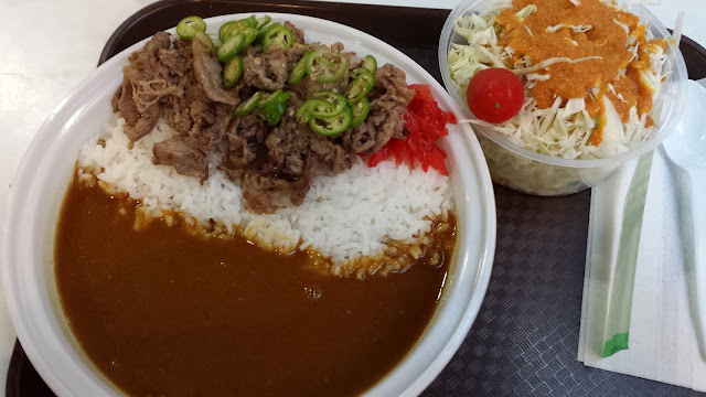 spicy beef curry meal