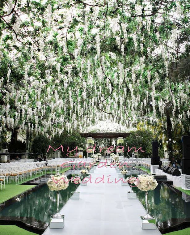 My dream garden wedding