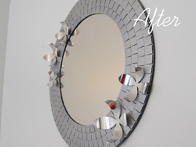 Mosaic Metallic Mirror