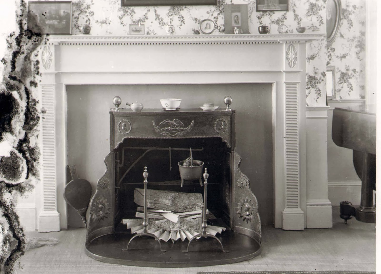 A Stove Less Ordinary Collection Of Stoves From American Museums The Franklin Stove As Decorative Object Note Cooking Crane Well Andirons In This Federal Period Hearth Emphasizing How Close It