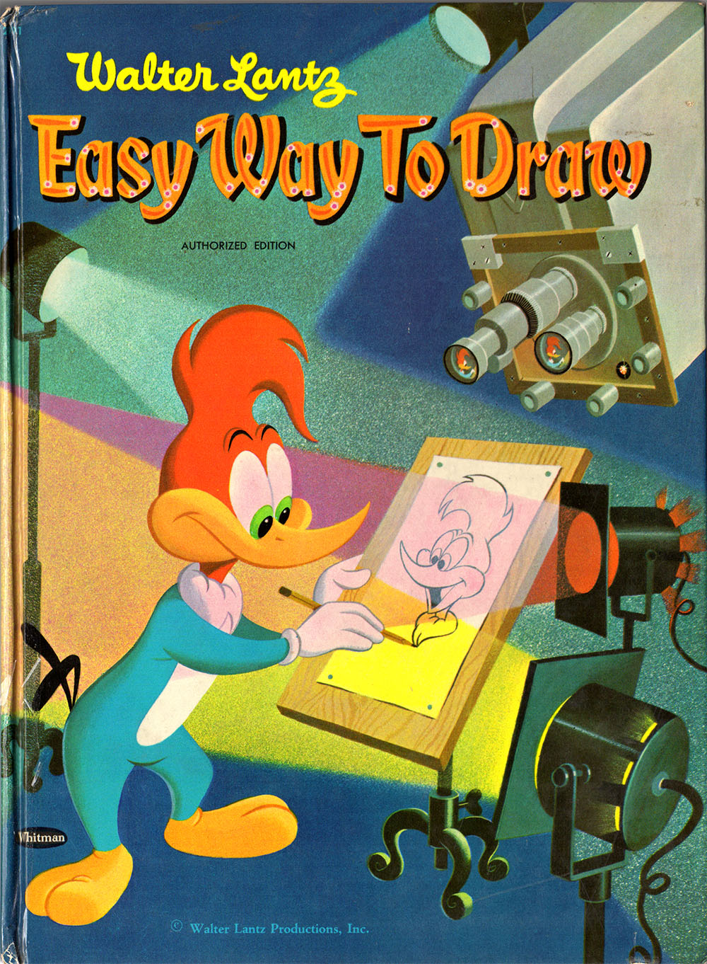 How to Draw Cartoons book Woody Woodpecker Walter Lantz Cartooning Cartoonist