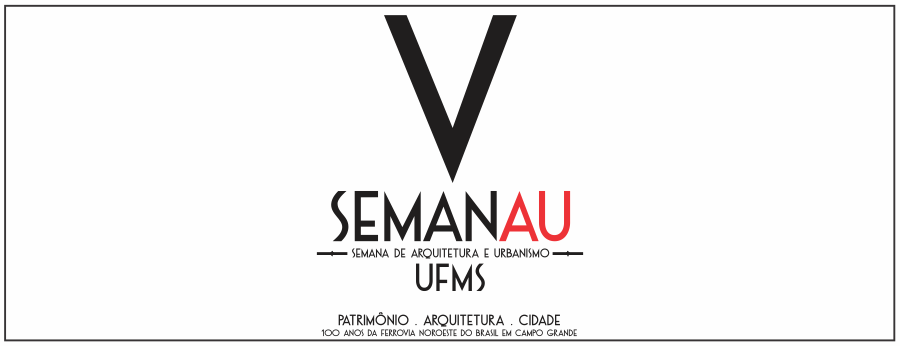 V Semana de Arquitetura e Urbanismo - UFMS