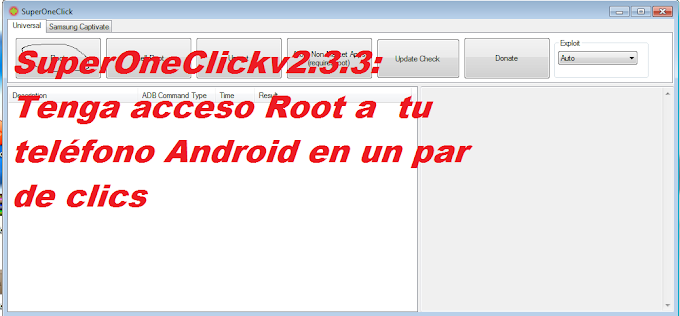 SuperOneClickv2.3.3:  Tenga acceso Root a  tu teléfono Android en un par de clics
