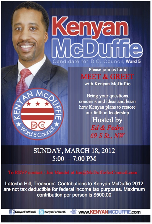 bloomingdale meet and greet in bloomingdale for ward 5 candidate political meet and greet invitation