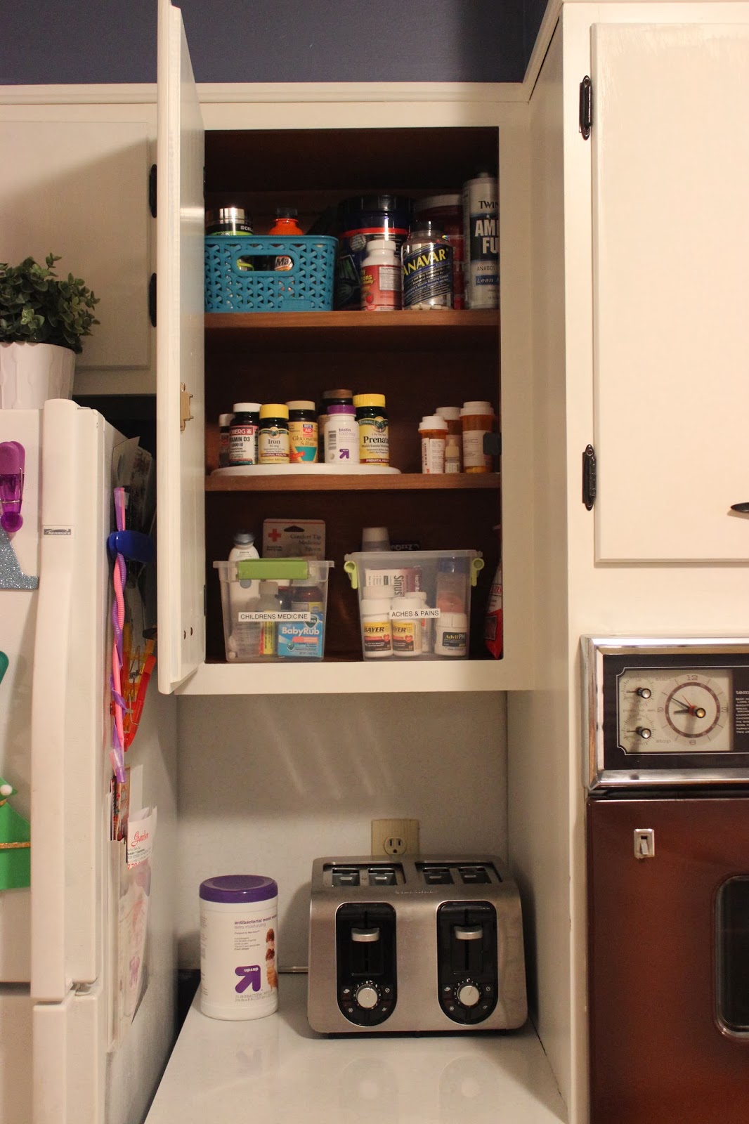 Organizing for Six Quick Fix Friday Medicine (Kitchen)