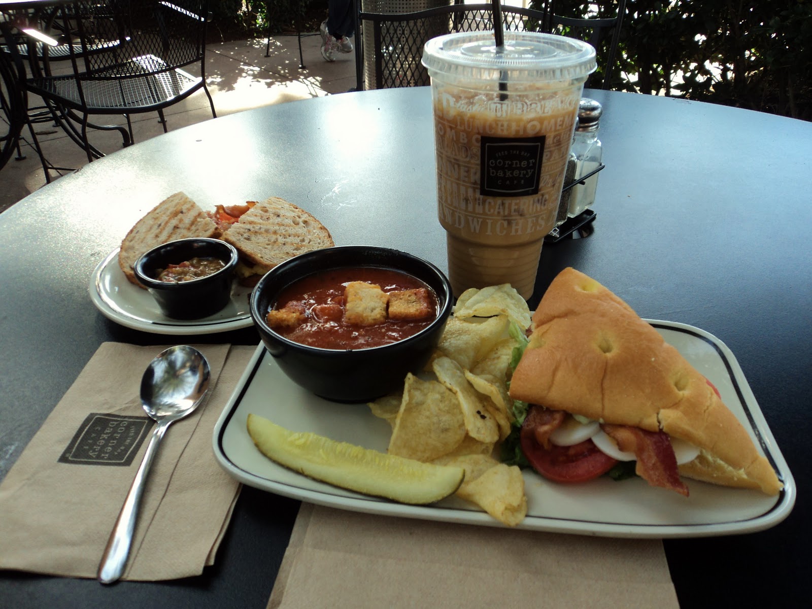 Breakfast at Corner Bakery Cafe It has grown on me!
