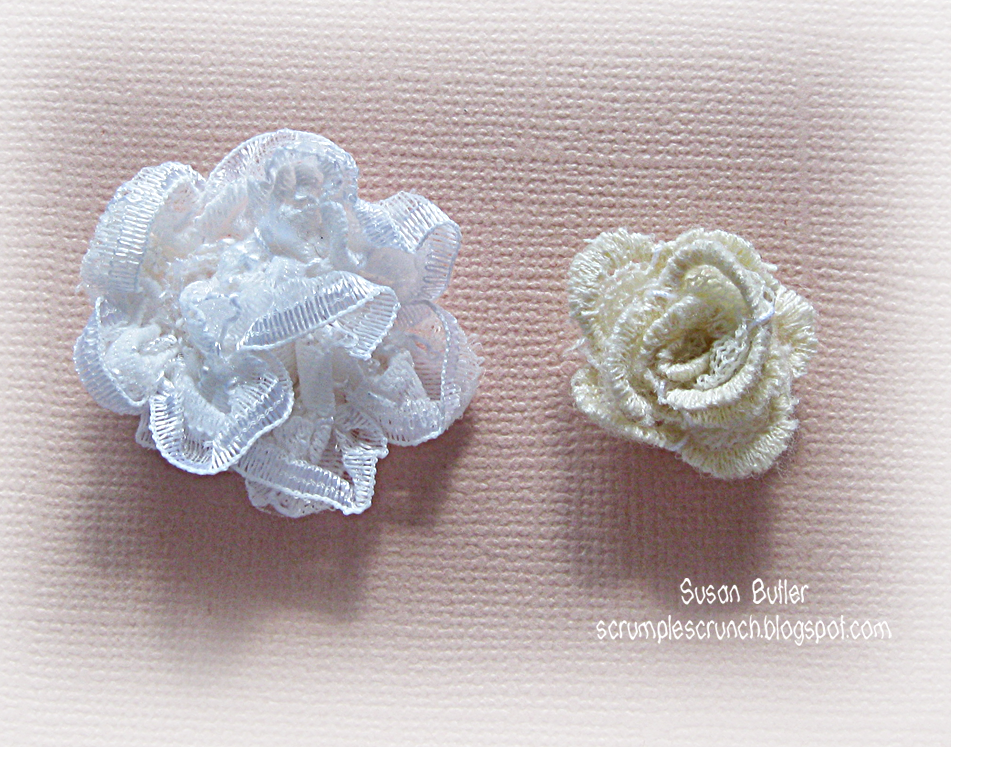 Scrumplescrunch How to make a Lace Flower....