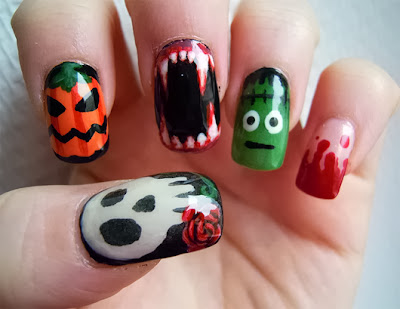 Unbelievable Nail Art Ideas for Halloween Unbelievable Nail Art Ideas for Halloween