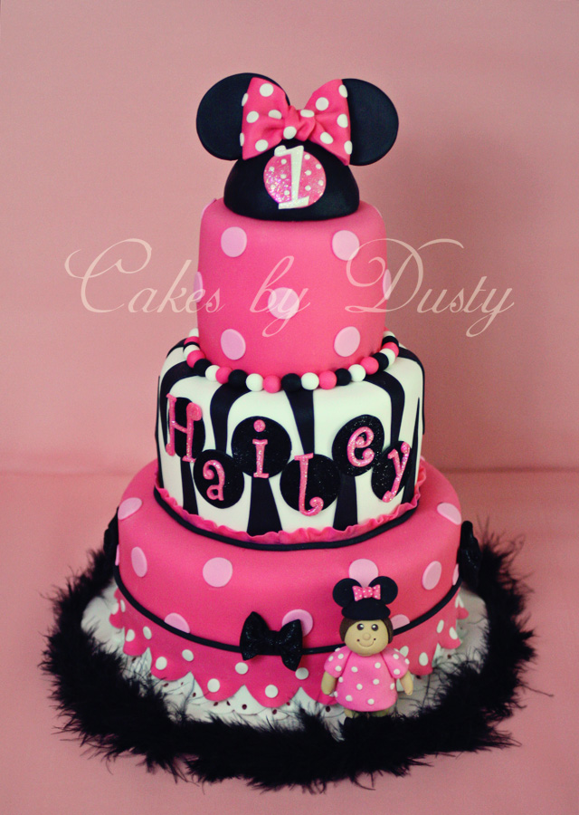 Cakes by Dusty: Hailey s Minnie Mouse Cake