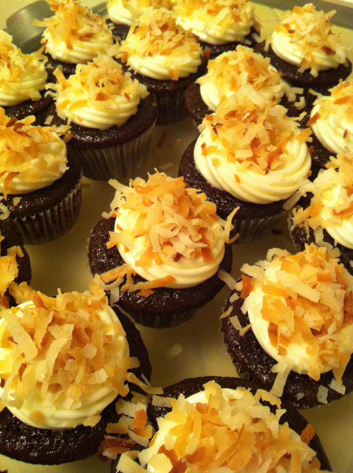 Cake and pie, oh my! Mounds bar mini's