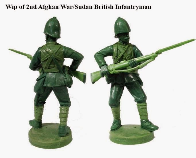 Perry miniatures British Infantry sprue (zulu war)