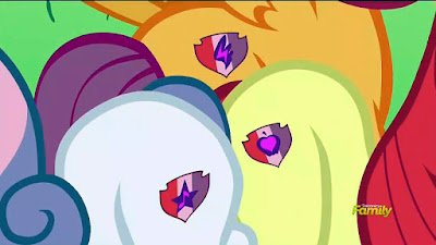CMC flanks with cutie marks