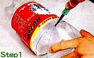 Campur gula merah dengan air panas. Biarkan hingga dingin dan