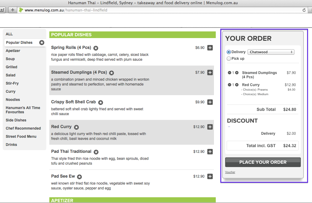 Passionatemae Making every moment count.. How to use Menulog & a