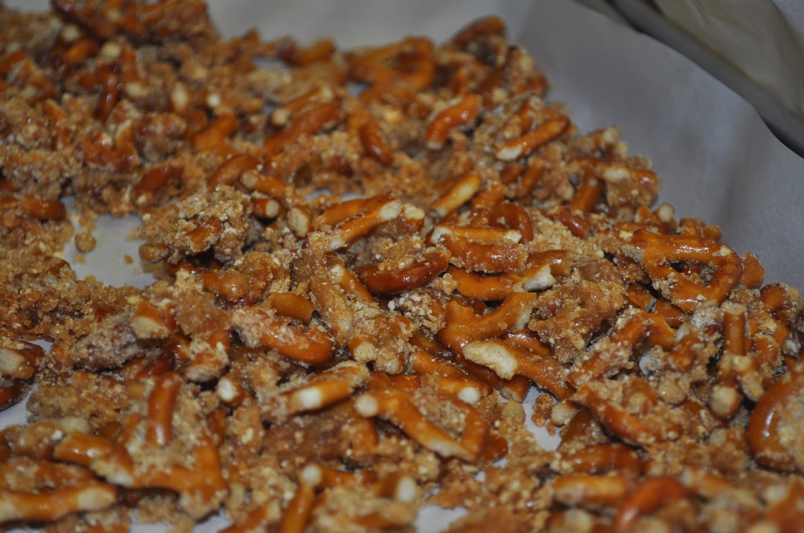 Beth's Favorite Recipes Malted Pretzel Crunch