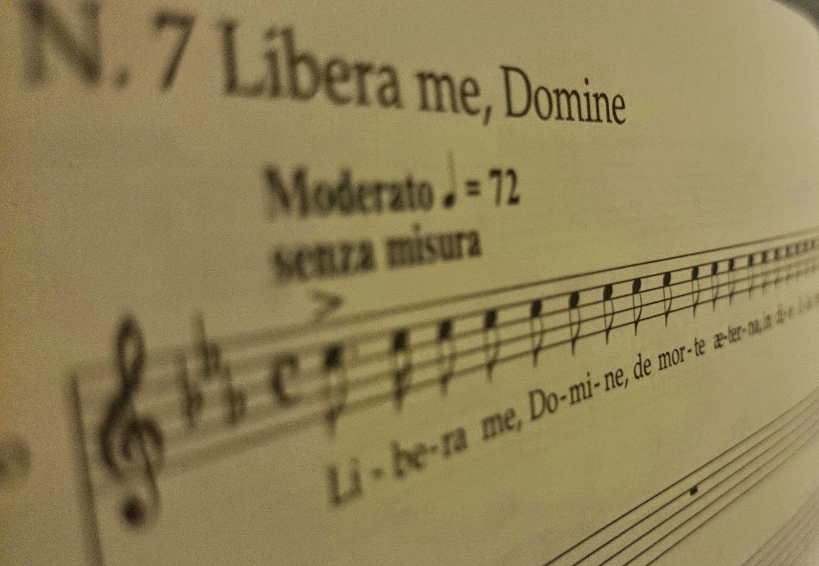 Grupo Talia. Requiem de Verdi Liberame Domine de morte aeternam