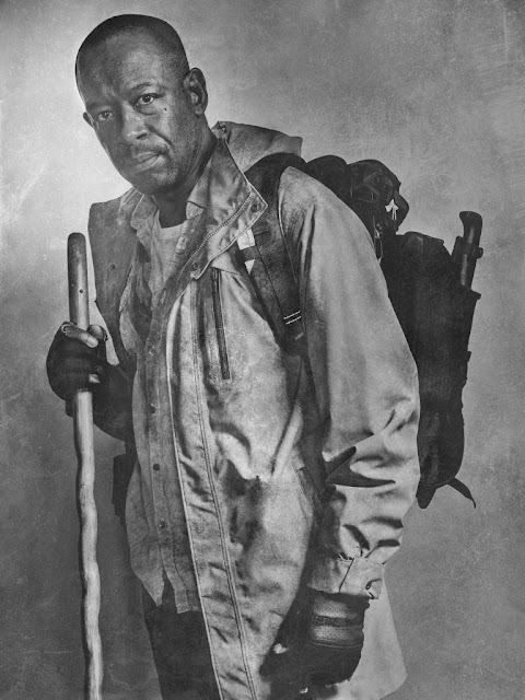 Lennie James como Morgan Jones – The Walking Dead _ sexta temporada, Silver Portraits – Photo Credit: Frank Ockenfels 3/AMC