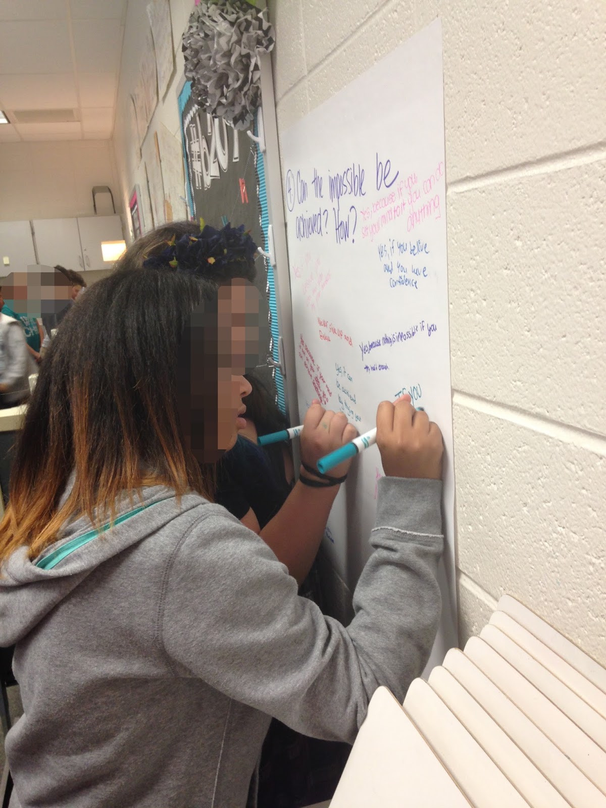 Musings from the Middle School Strategy 1 The Graffiti Wall