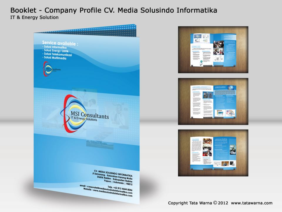 Artikel &quot;Desain Company Profile CV yang Baru Berdiri