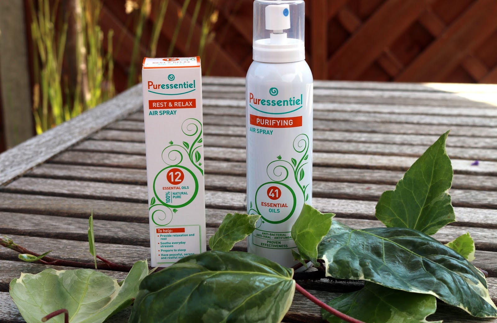 Puressentiel purifying and sleep sprays