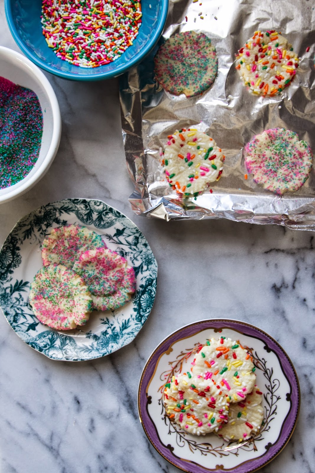 Sprinkles Butter Cookies