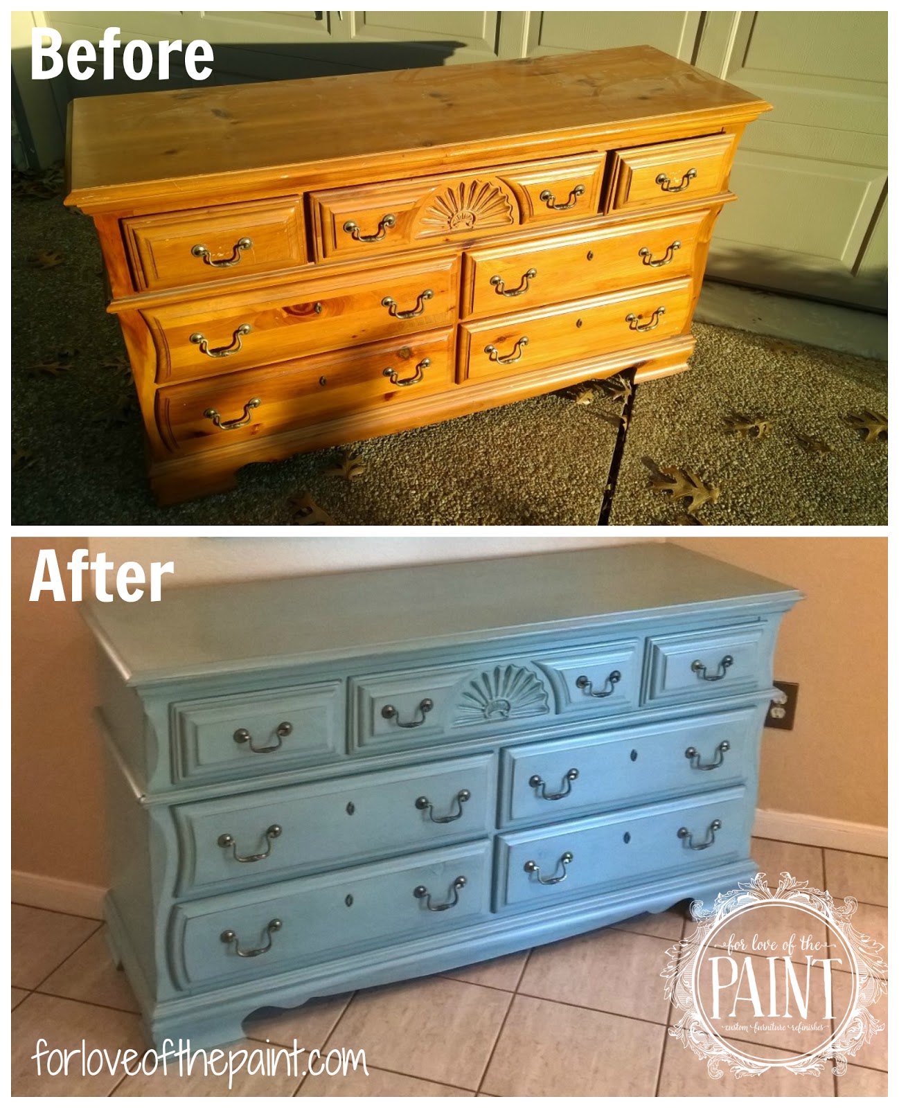 For Love Of The Paint Before And After Dixie Dresser In General