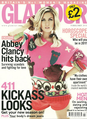Abbey Clancy Glamour Magazine Wallpapers