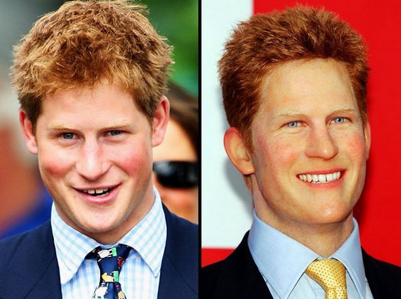 Celebrities and their wax figures title=