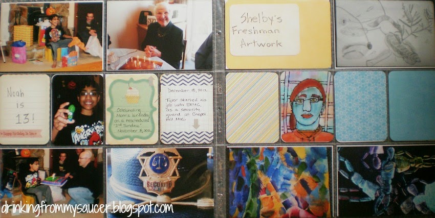 Drinking From My Saucer :: Catching Up :: Project Life!!