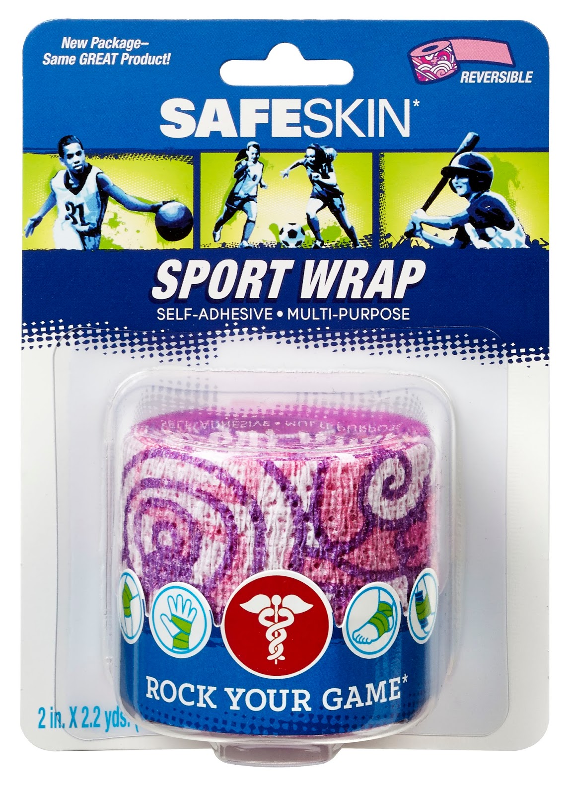 Kimberly Clark’s SafeSkin Kids Sports Wraps Packaging Of The World