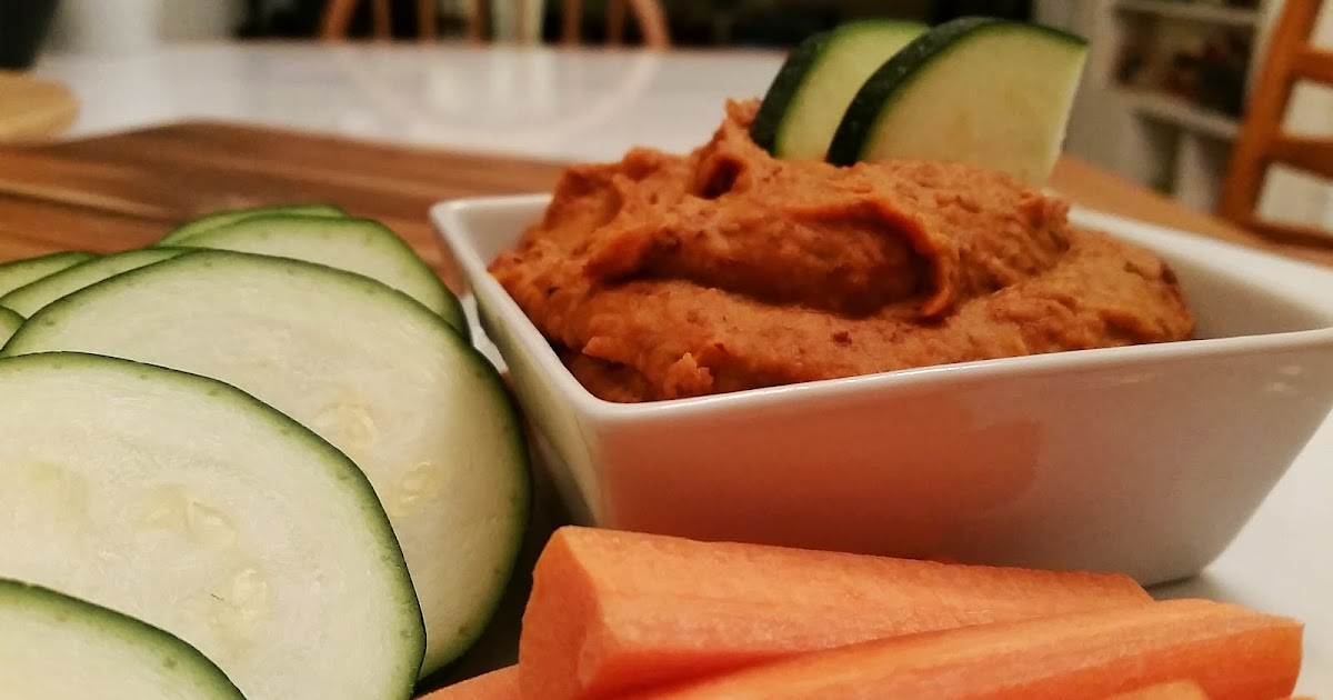 The Inquisitive Vegetarian Roasted Carrot and Kidney Bean Dip