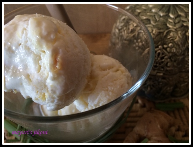 Mayuri's Jikoni 528.Lemongrass and ginger infused pineapple coconut