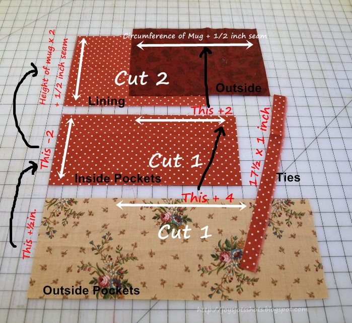 Joy's Jots, Shots & Whatnots Mug Organizer