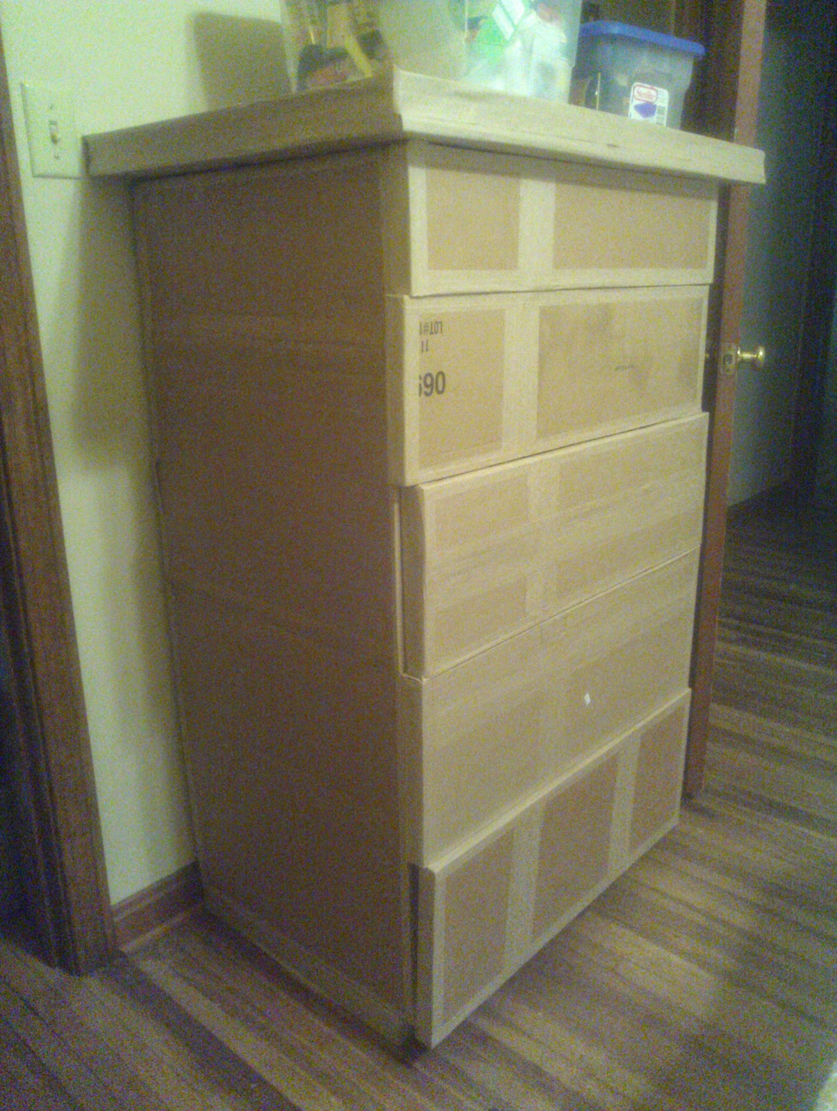 Mamma Bears Den Cardboard Dresser