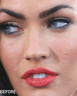 Megan Fox Before after Megan Fox Before after