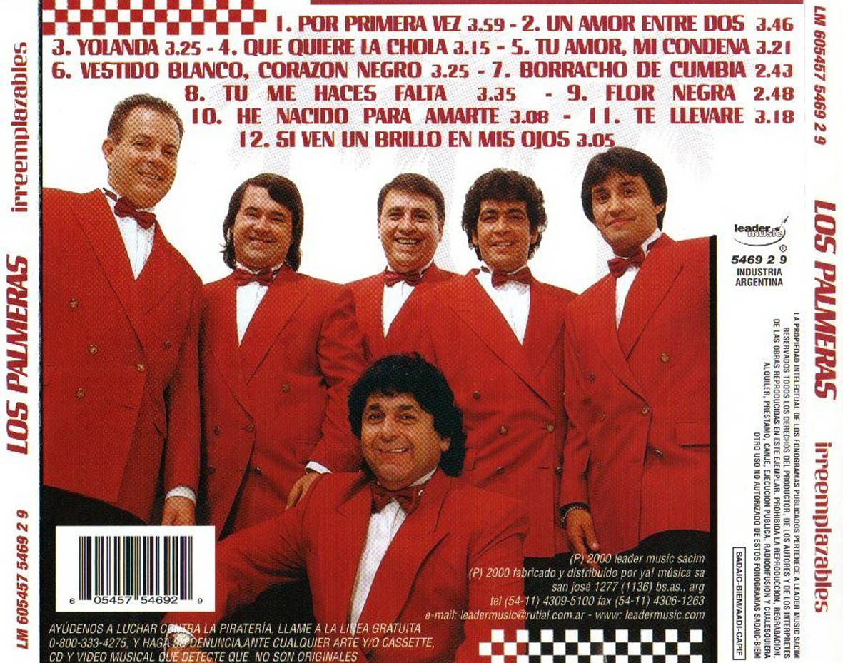 los palmeras irremplazable 2000 omar longhi los palmeras irremplazable 2000 omar longhi